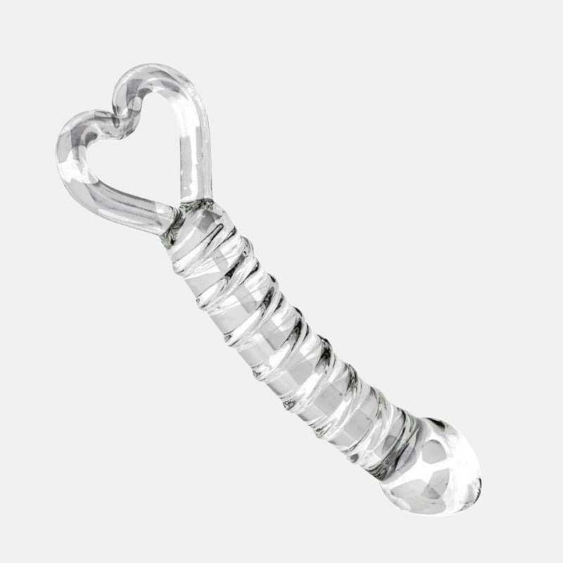 Heart Glass Dildo