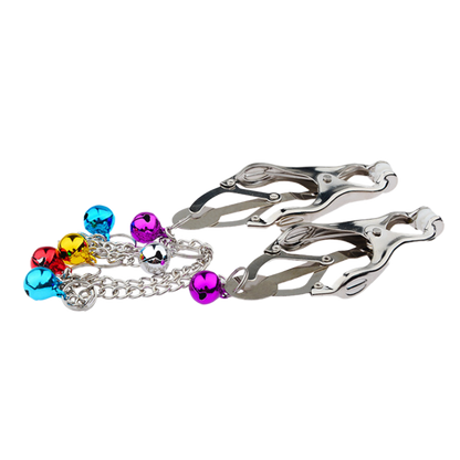 Chain & Bells Nipple Clips